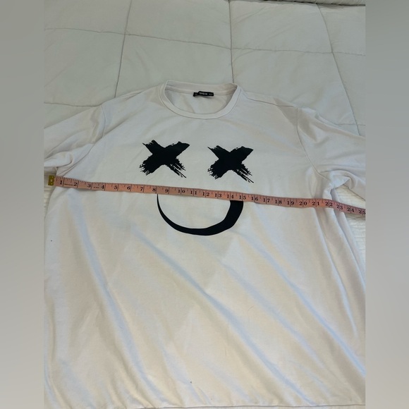 Smiley Face Crew Sweatshirt size XXL.  SHEIN - Picture 5 of 9